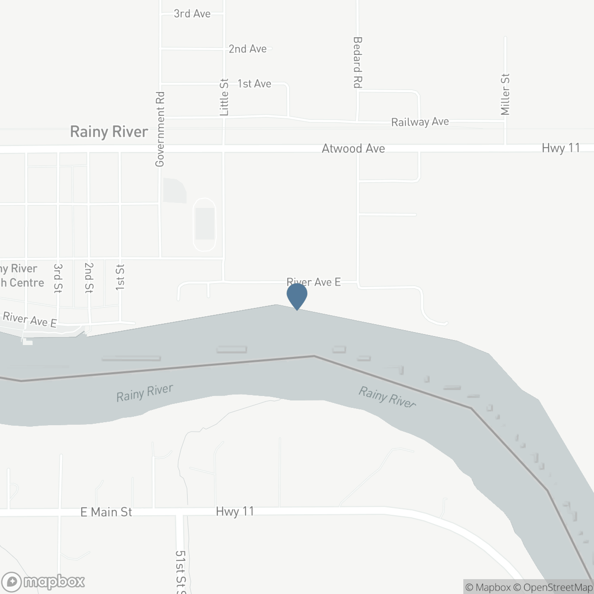 602 RIVER AVENUE E, Rainy River, Ontario P0W 1L0
